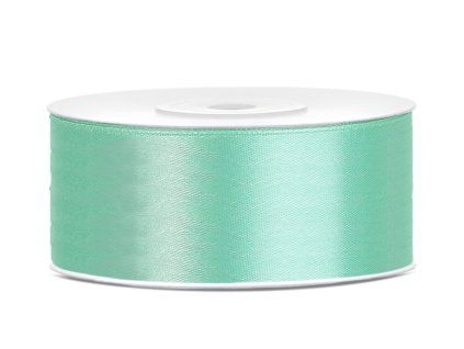 satin ribbon mint 25mm25m 16220