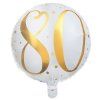 13145 foliovy balon 80 rokov 35cm 35950
