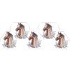 20618 girlanda hnede kone 500x20cm 42428
