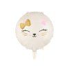 29204 foliovy balon ruzova macka 45cm 46554