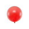 balon velky cerveny pastelovy 60cm 46559