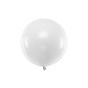 balon velky biely pastelovy 60cm 46560