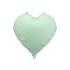 foliovy balon srdce zelene 48cm 51601