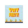 servitky mimoni party 33cm 20ks 51642