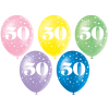 4586 balony 50 birthday star 9792