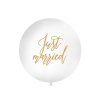 balon velky just married zlaty 10246