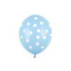 balony dots 30 cm baby modre 1 bal 6 ks 14922