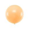 round ballon 1m pastel light peach 15476