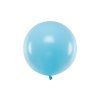 round balloon 60cm pastel light blue 15482