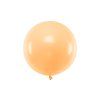 round balloon 60cm pastel light peach 15484