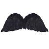 angels wings black 75 x 30cm 15611