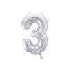 9479 foliovy balon cislo 3 strieborny 16992