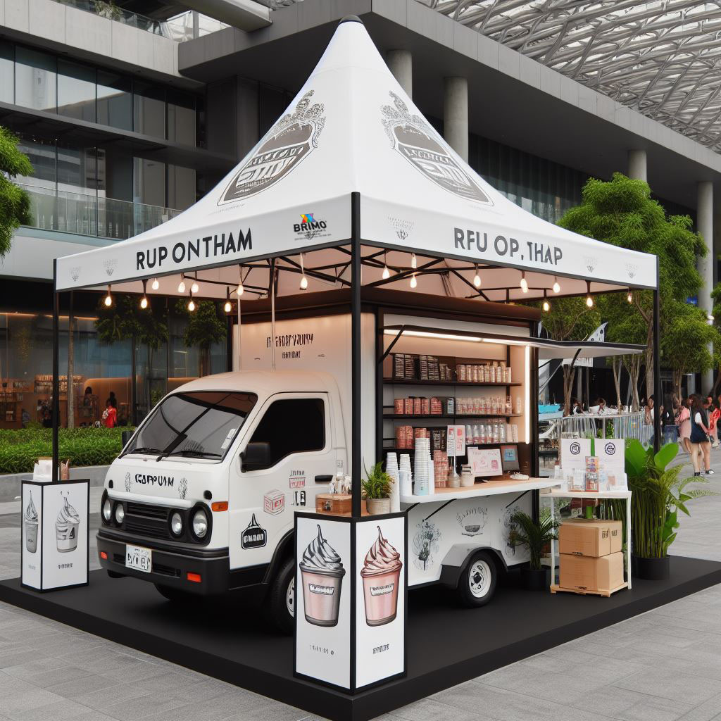 Predajný stánok mobilný