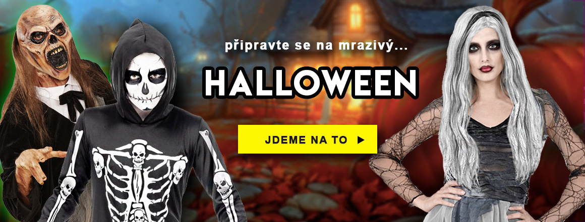 Kostýmy a masky na Halloween