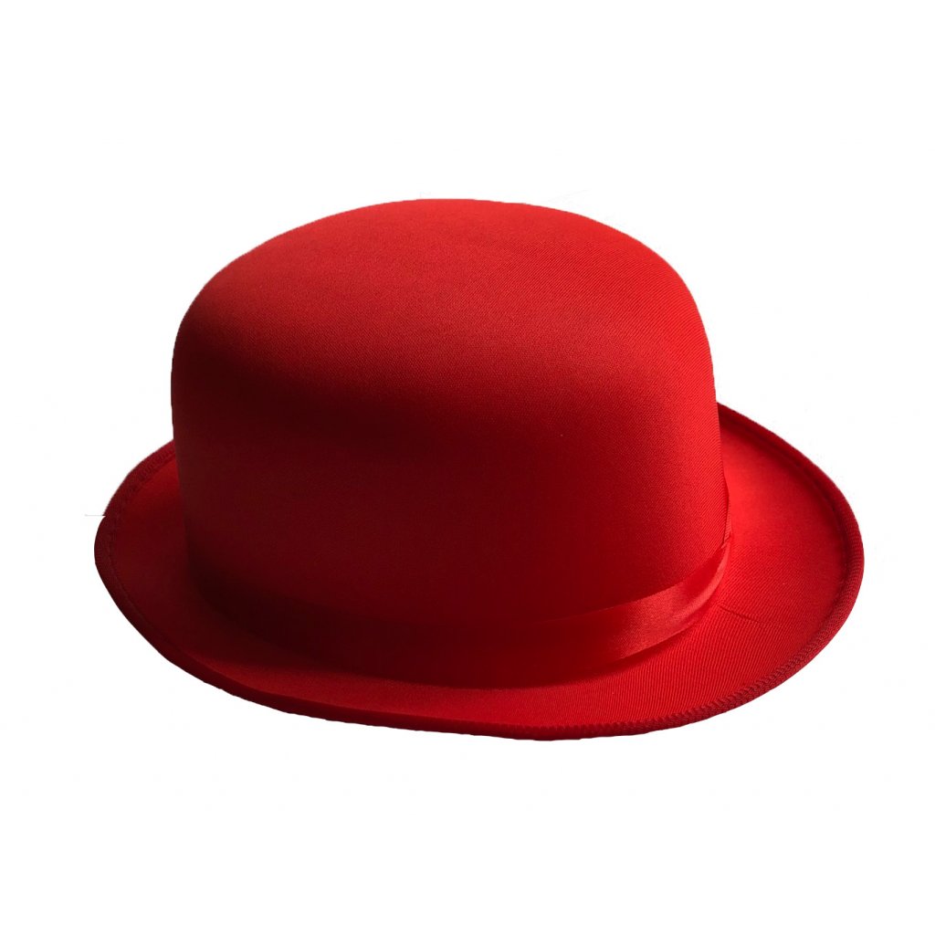 červený klobouk buřinka