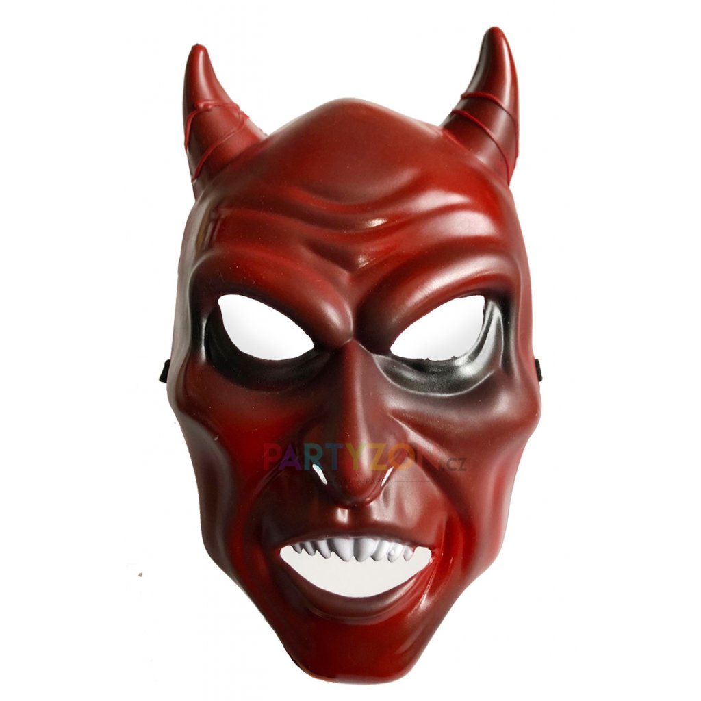 certovska maska na karneval