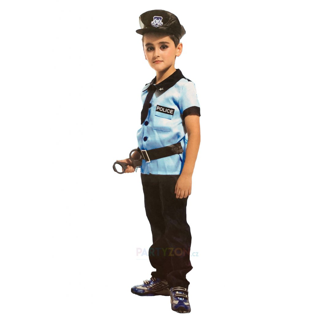 policejni uniforma pro deti kostym