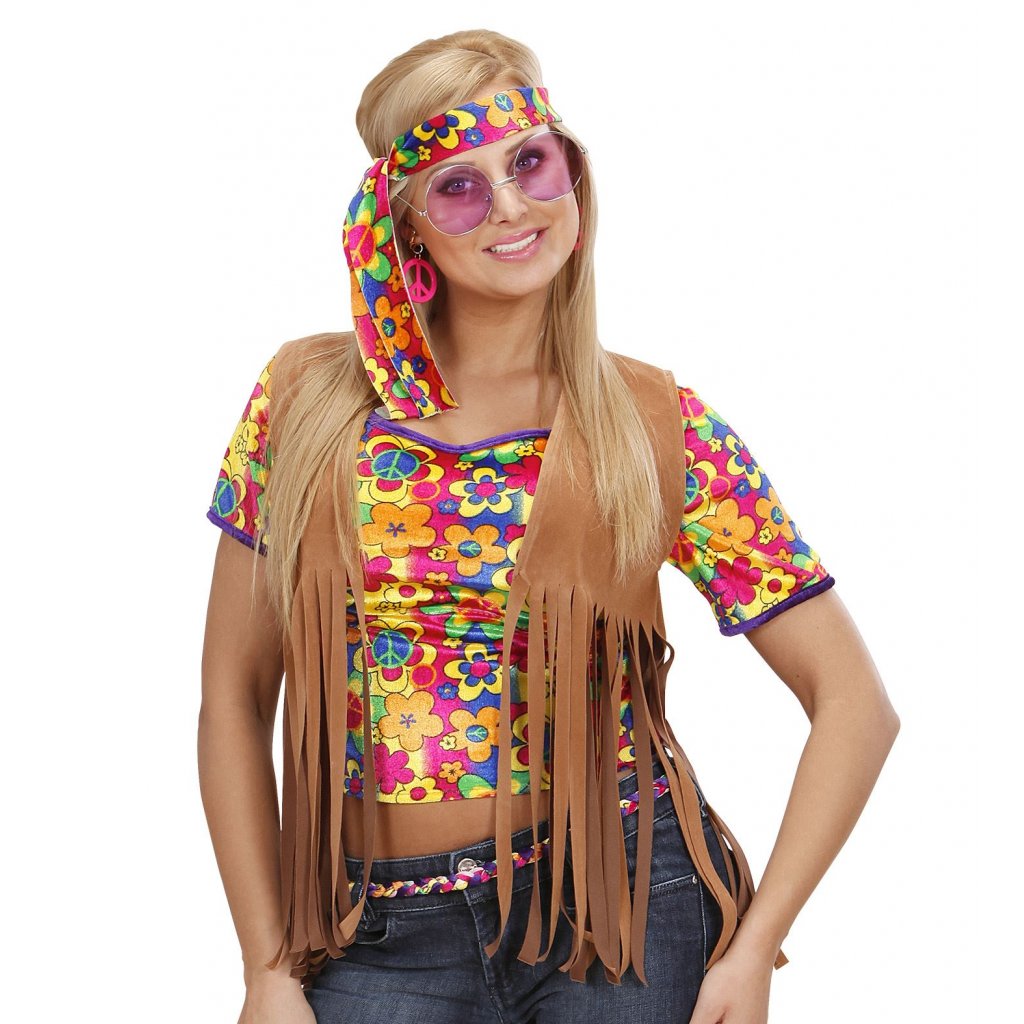dámská hippies vesta