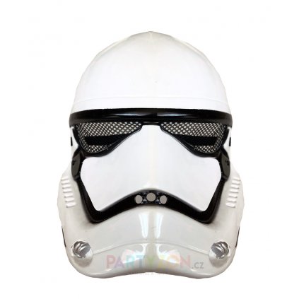 plastova maska stormtrooper