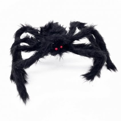 velky chlupaty pavouk dekorace vyzdoba halloween
