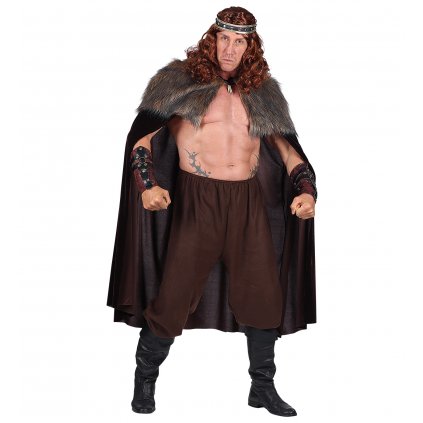 viking plášť s kožichem
