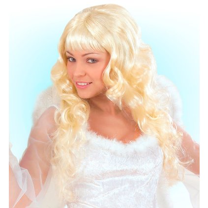 blond paruka dlouhe vlny