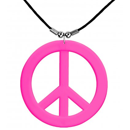 privesek hippie znak peace mir
