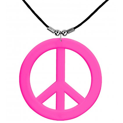 privesek hippie znak peace mir