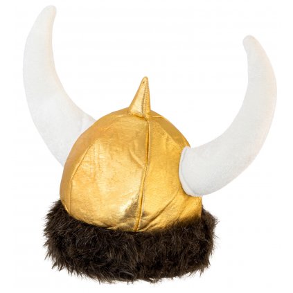 Plyšová helma viking