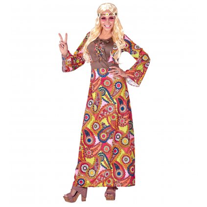 Dlouhé hippies šaty