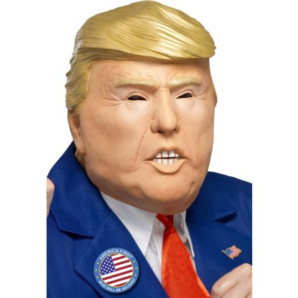 Gumová maska Donald Trump