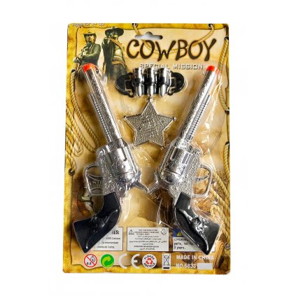kovbojske pistole western 2ks