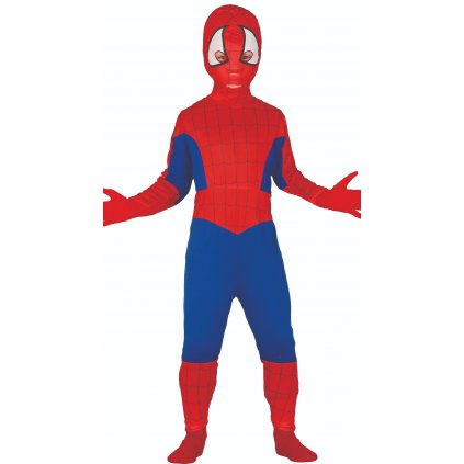Dětský kostým Spiderman (kombinéza, kukla)