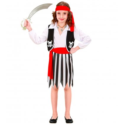 Dětský kostým pro pirátku