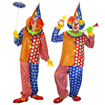 karnevalový kostým pro klauna