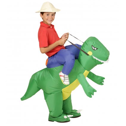 Dětský kostým jezdec na dinosaurovi