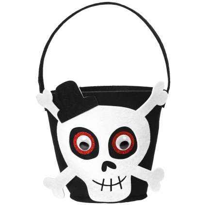 Látková taška Halloween lebka