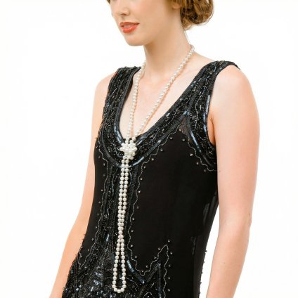 Perlový náhrdelník 20. léta