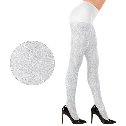 Dámské třpytivé punčocháče