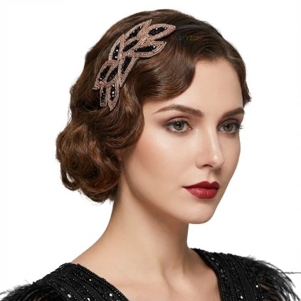 Retro čelenka 20. léta