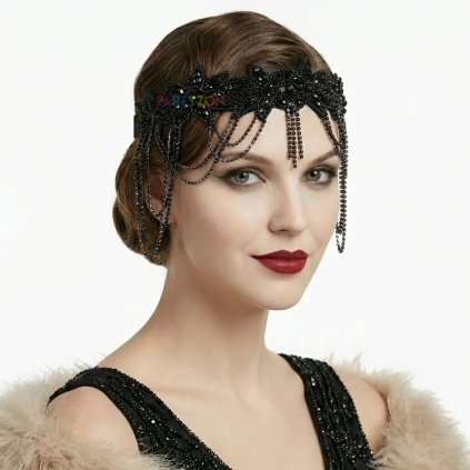 Velký Gatsby čelenka 30. léta