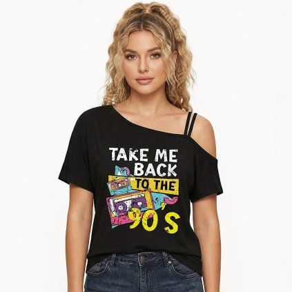 retro obleceni tricko 90 leta
