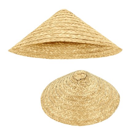 Čínský slaměný klobouk