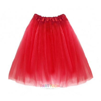 červená tutu sukně dospělý