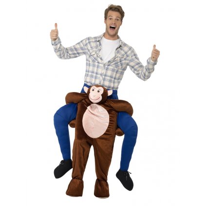Kostým jezdec na opici (piggyback)