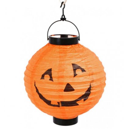 Svítící lampion dýně levně halloween