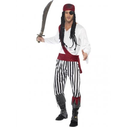 Kostým pirát dospělý