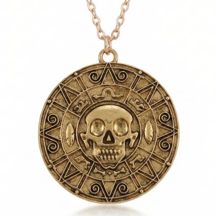 piratsky nahrdelnik zlaty