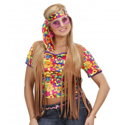 Dámská hippies vesta a čelenka