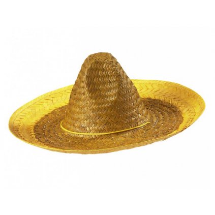 mexicke sombrero zlute